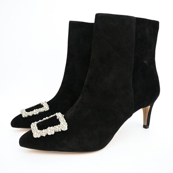 Sam Edelman Shoes - Sam Edelman "Ulissa Luster" Jewel Heeled Boot NWOB